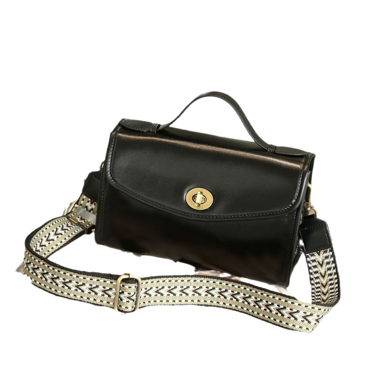 Women's Vegetable Tanned Leather Cow Single Lady's Shoulder Bags