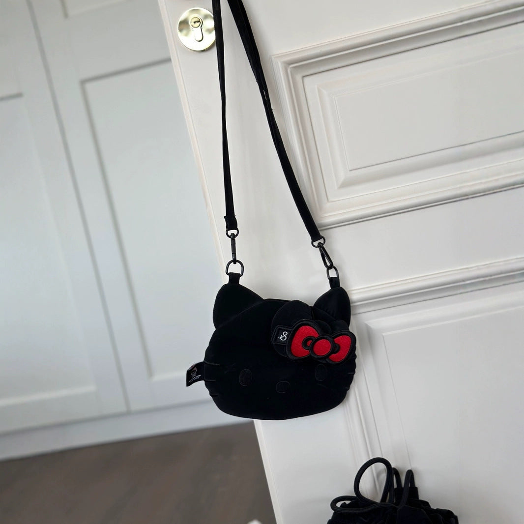 Women's Versatile Durable Veet Cute Funny Shoulder Bags
