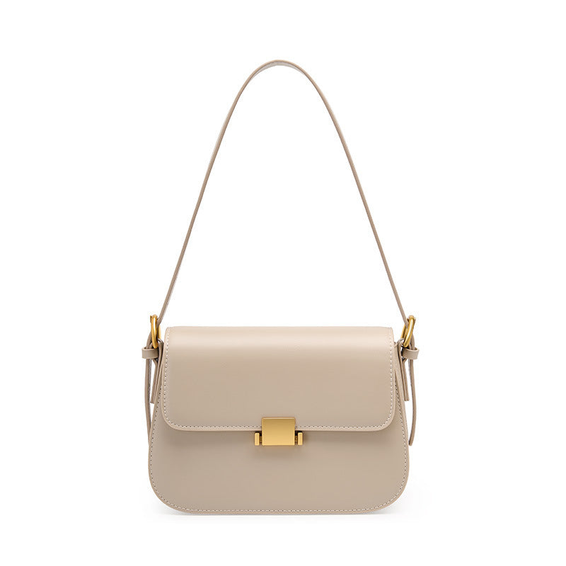 Women's Spring Large Capacity Versatile High-grade Genuine Crossbody Bags