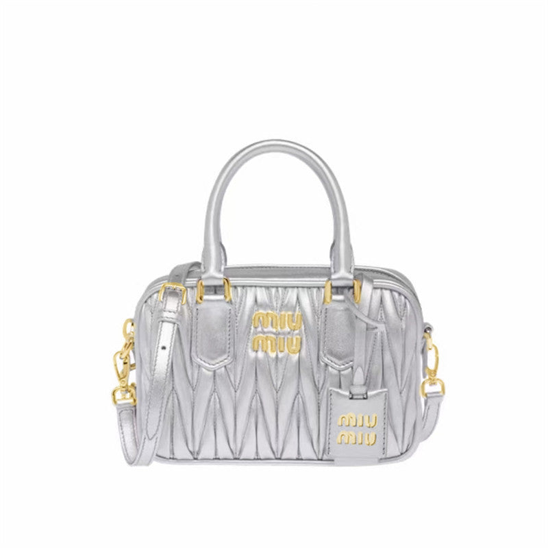 Women's Bowling Sheep Pattern Soft Leather Portable Handbags