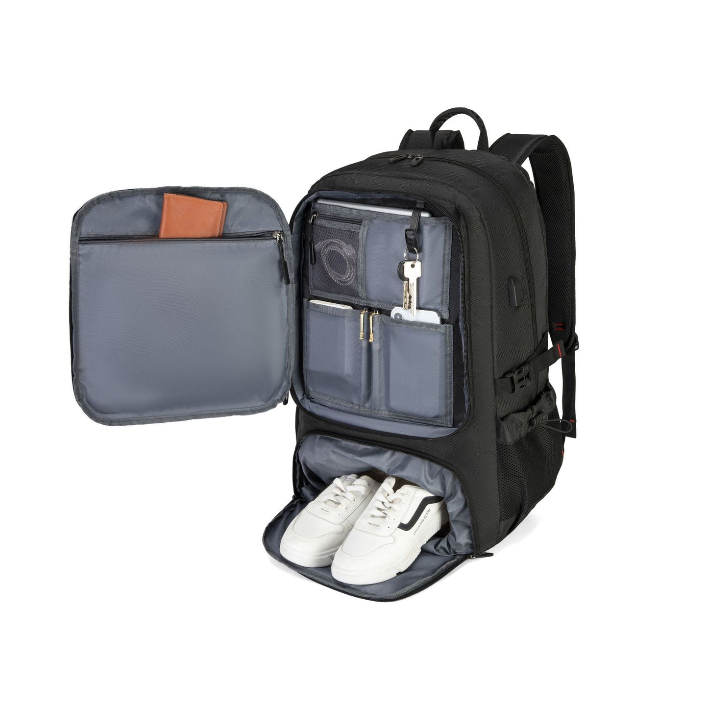Men's Large Capacity Oversized Business Trip Mountaineering Backpacks
