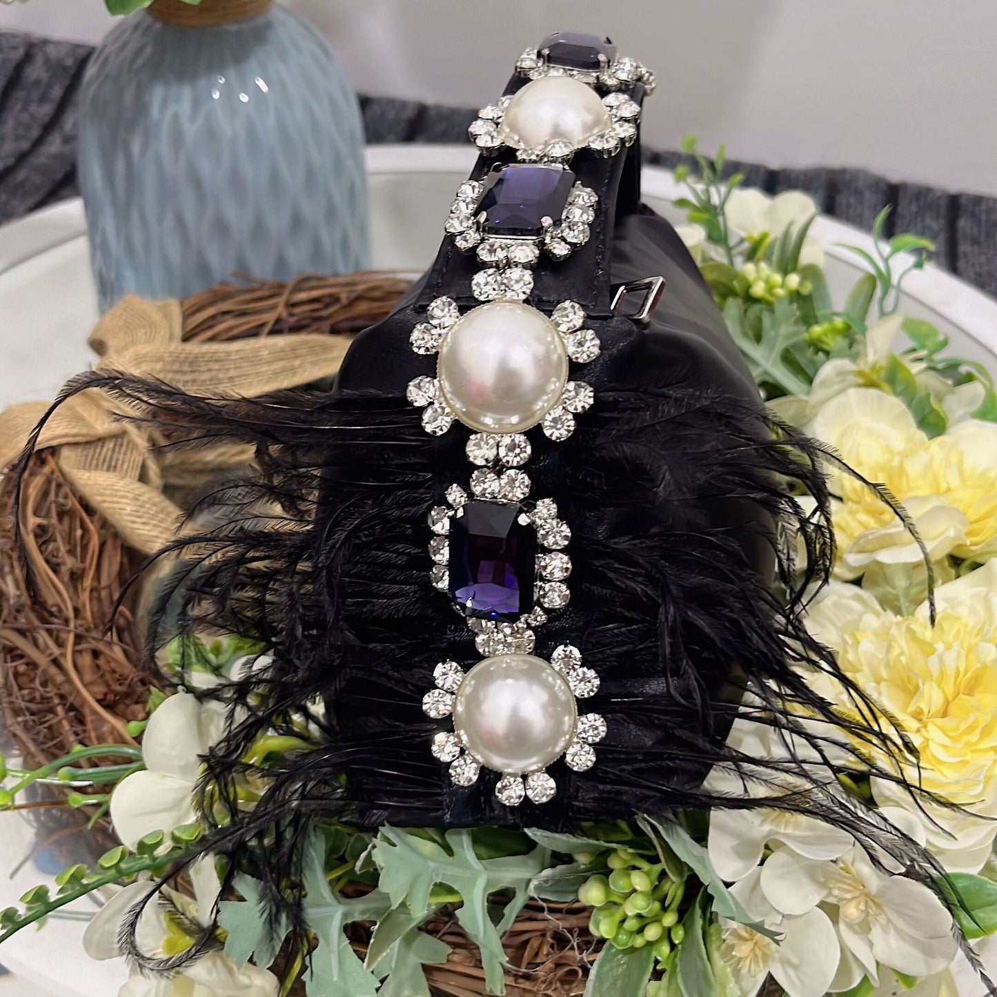 Women's Clutch Rhinestone Pearl Satin Lunch Box Summer Handbags