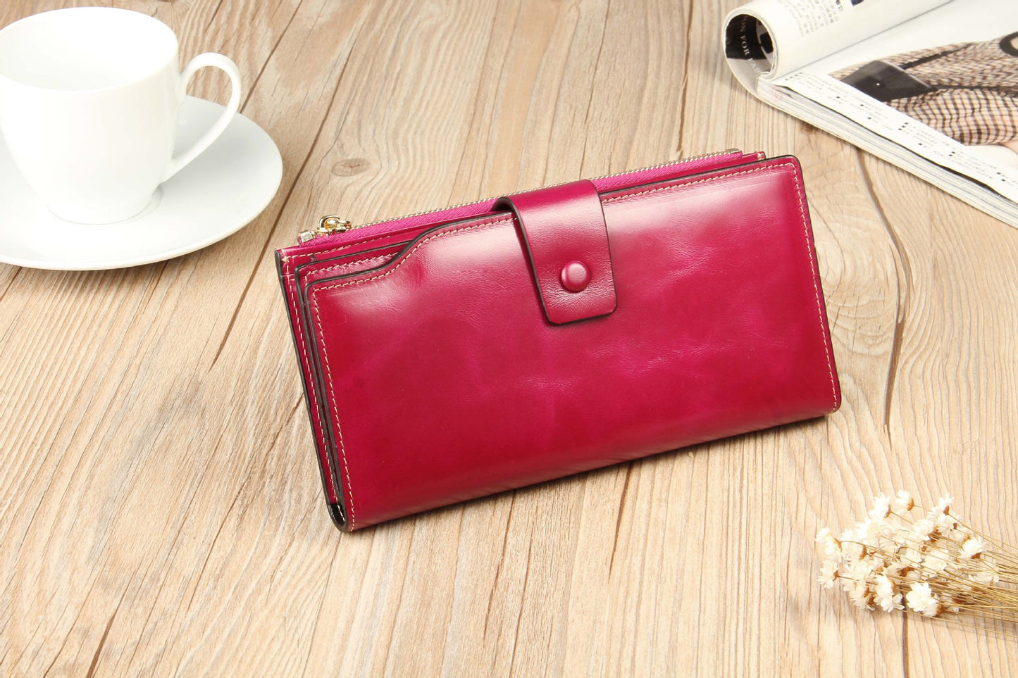 Women's New Swiping Long Large Capacity Ladies Wallets
