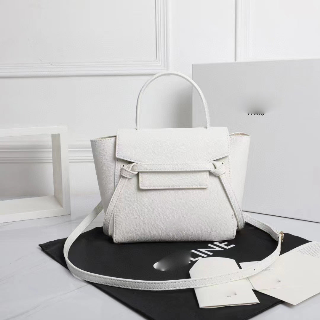 Women's High Version Palm Print Cowhide Simple Bags