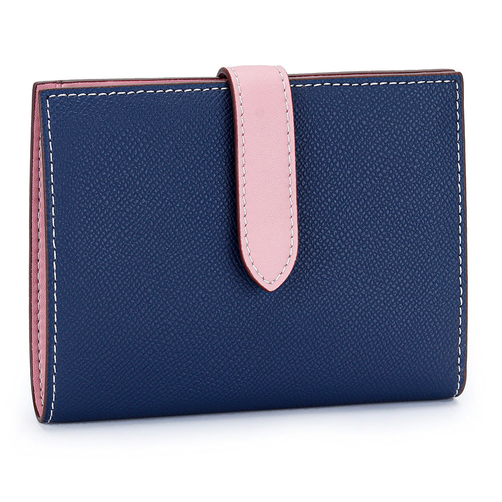 Women's Genuine Leather Short Fashion Palm Print Cowhide Bags
