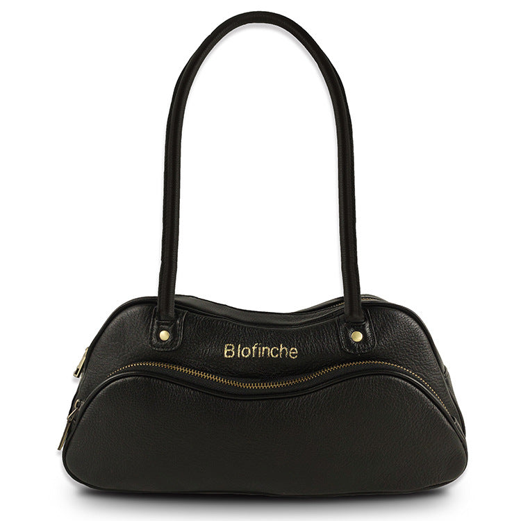 Women's Simple Trend One Underarm Frog Smiley Shoulder Bags