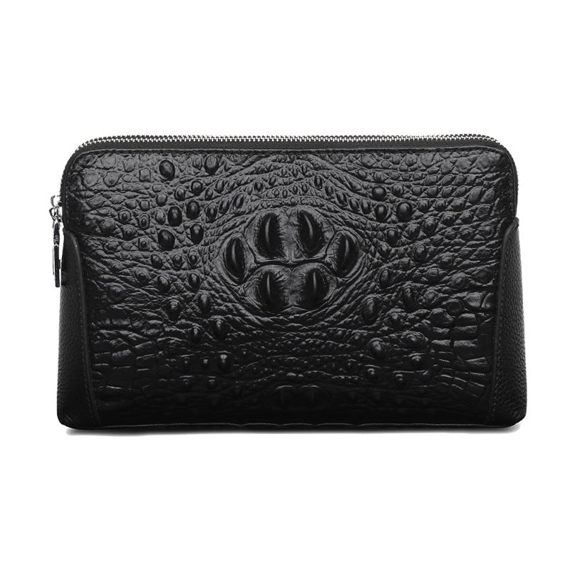 Men's Fashion Clutch Crocodile Pattern Embossed Road Men's Wallets