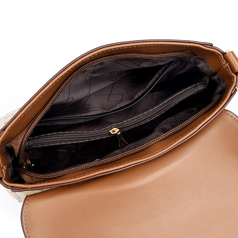 For Mom Fashion Large Capacity Genuine Shoulder Bags