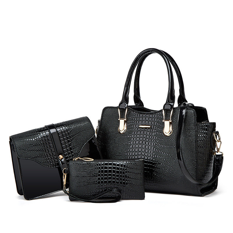 Women's Autumn Mother Set Three-piece Fashion Trend Bags