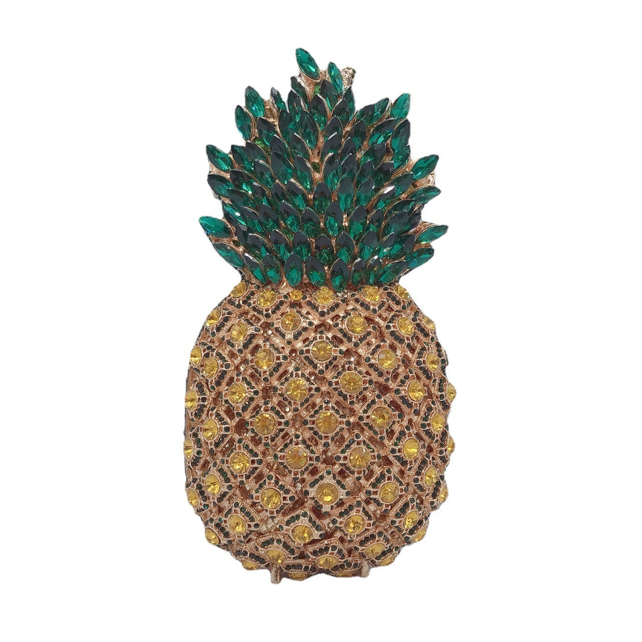 Women's Pineapple Diamond Fruit Party Banquet Full Evening Bags