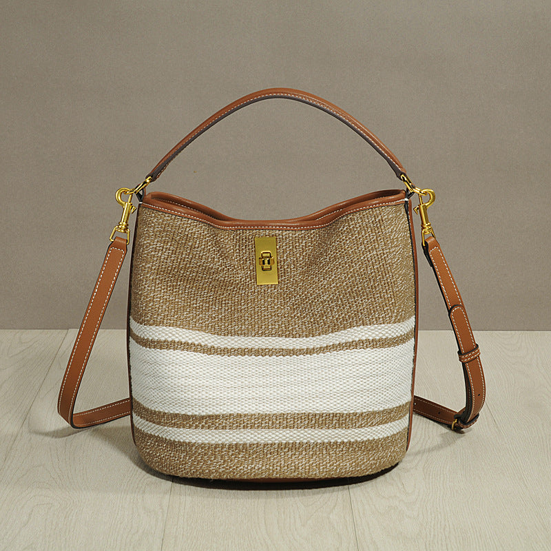 Charming Genuine Leather Large Capacity Mother Crossbody Bags