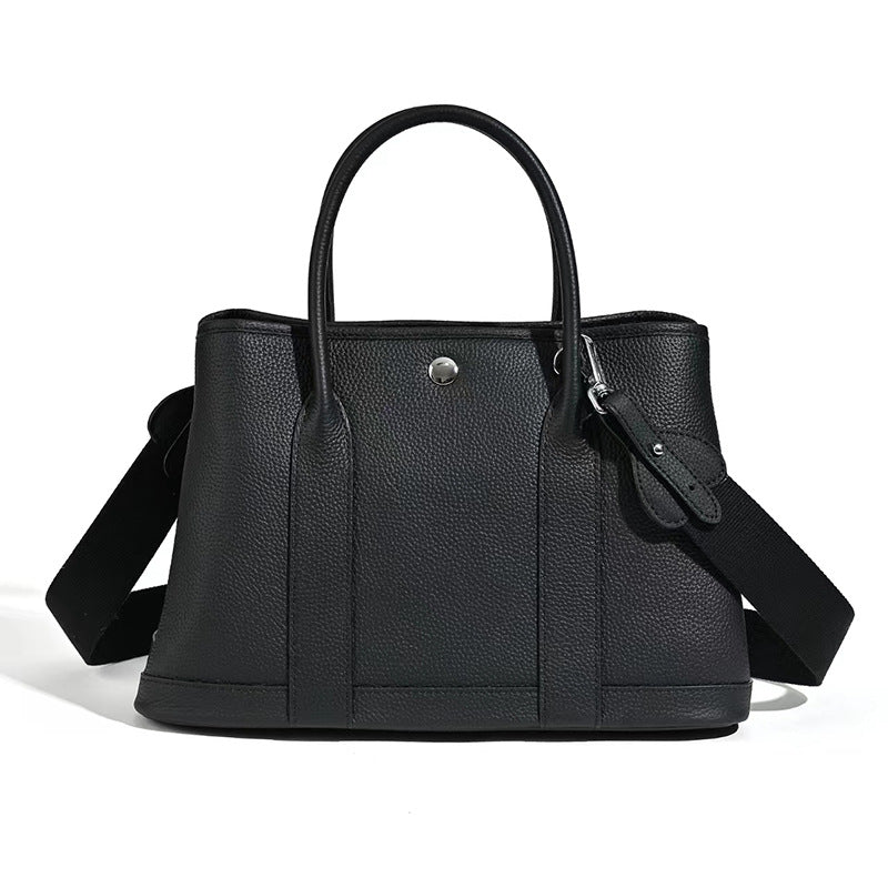 Women's First Layer Cowhide Commuter Large Capacity Handbags