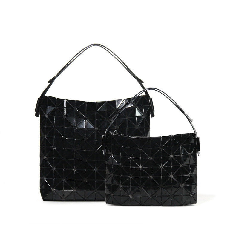 Women's House Bird's Nest Color Matching Box Handbags