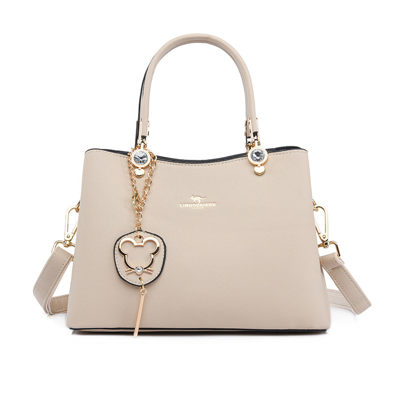Women's Innovative Mother Soft Leather Elegant Handbags
