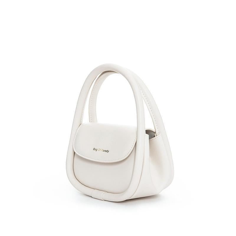 Women's Wedding High Sense Bridal Portable Soft Bread Handbags