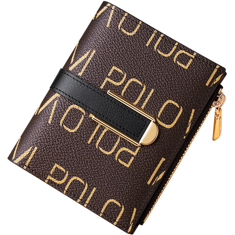 Women's Fashion Elegant Emperor Paul Short Ladies Wallets