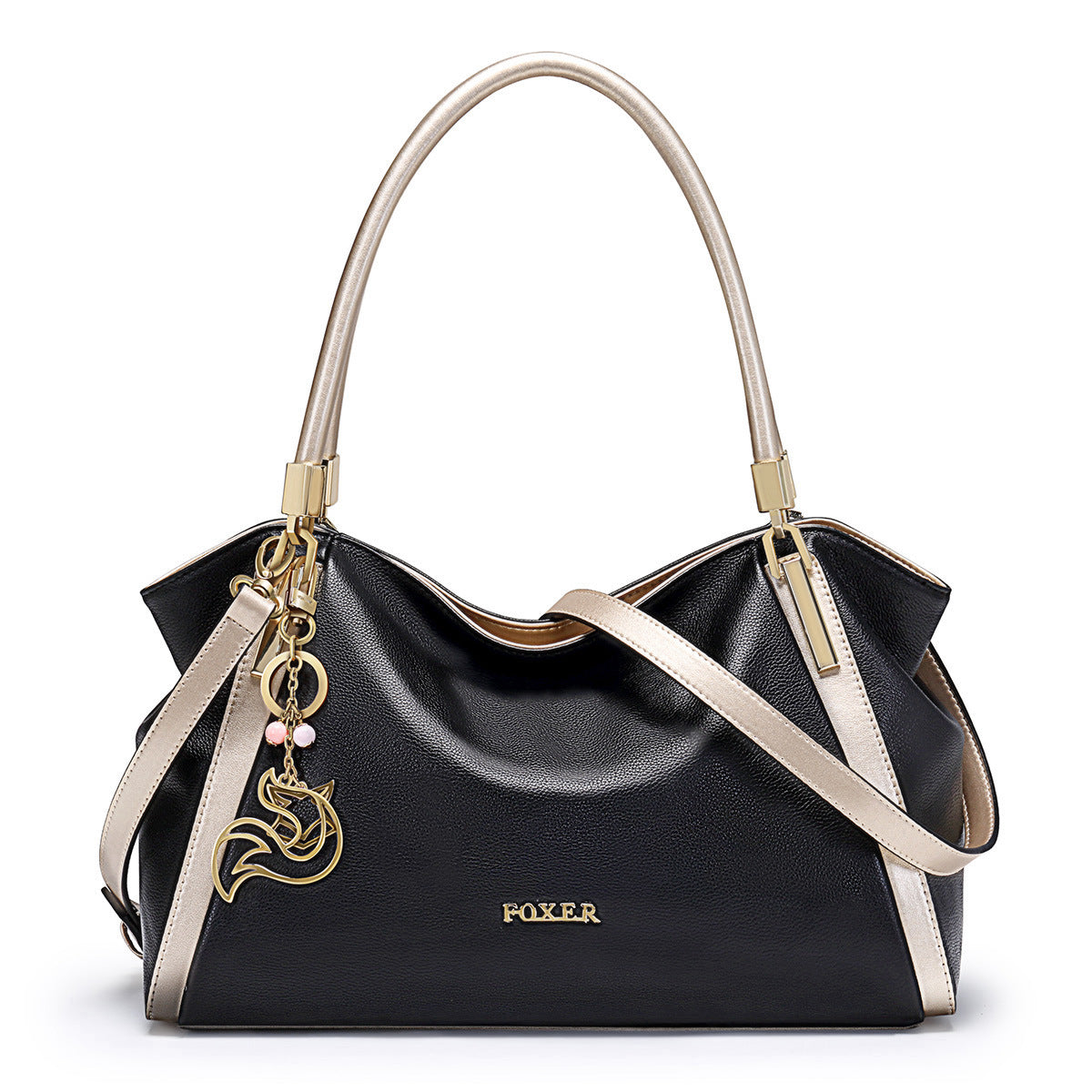Women's Leather Large Capacity Mom Fashion Color Bags
