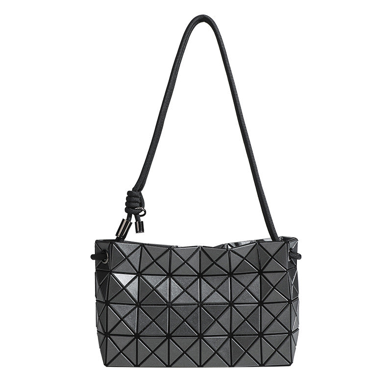 Style Matte Fashion Commuter Geometric Diamond Shoulder Bags