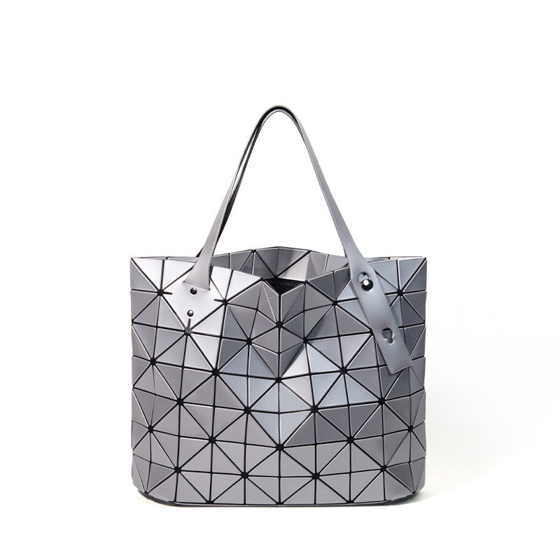 Women's House Bird's Nest Color Matching Box Handbags
