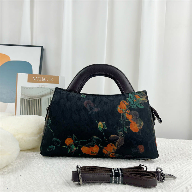 Women's Chinese Style Ink Painting Cheongsam Retro Fashion Handbags