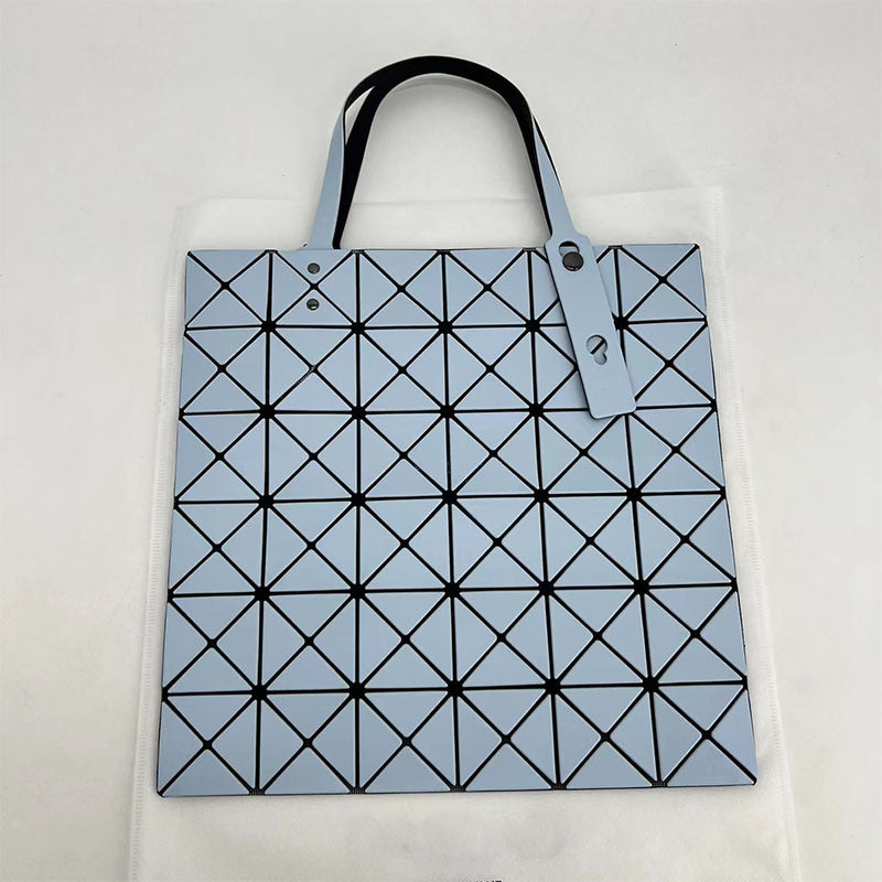 Women's Rhombus Single Matte Geometric Folding Lifetime Handbags