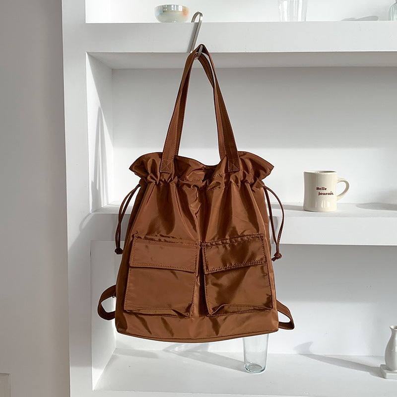Nylon Working Style Large Capacity Commuter Backpacks