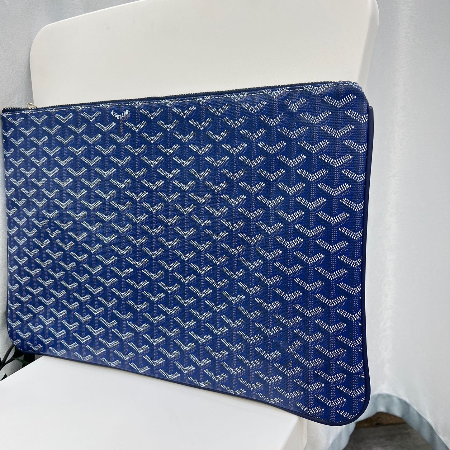 Women's & Men's & Dog Teeth Storage Change Classic Zipper Bags