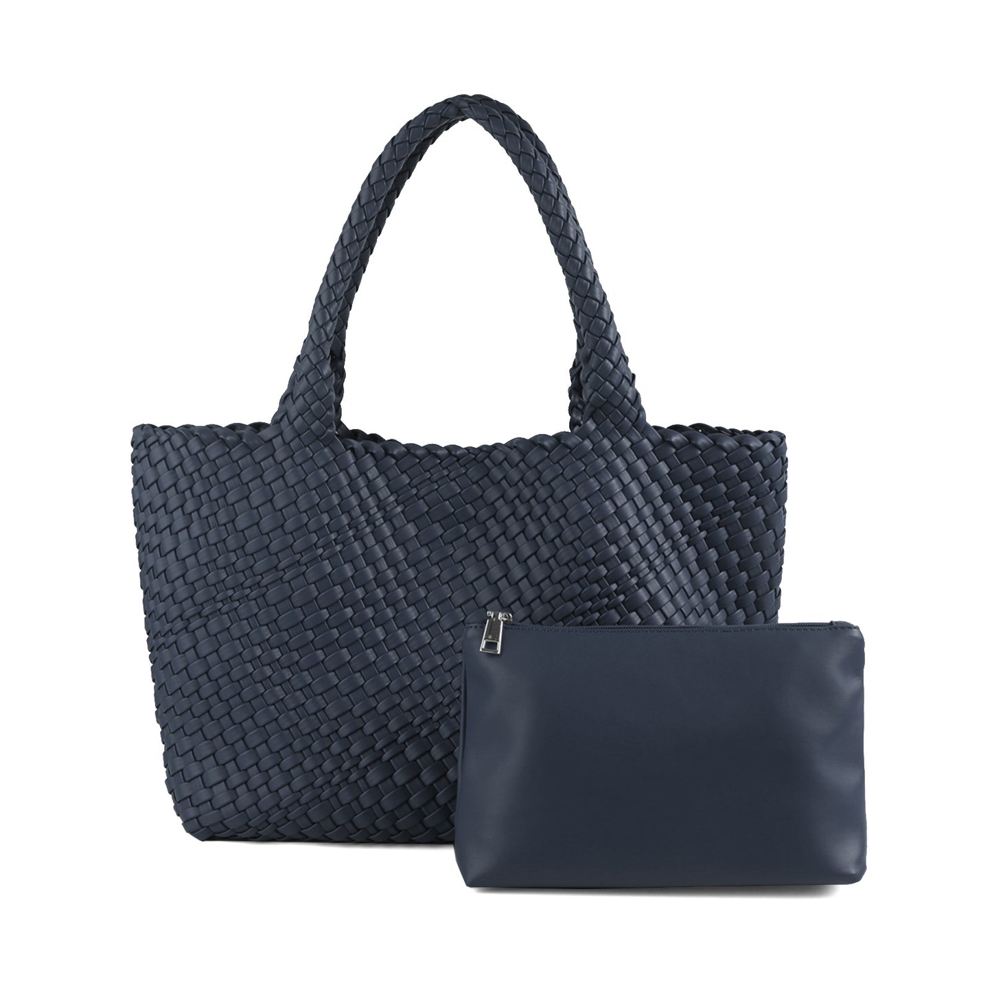 Women's Woven Letter Oversized Large Portable Simple Bags