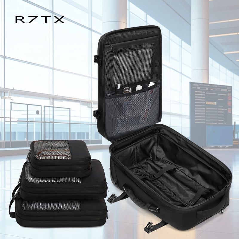 Men's Compression Invisible Tugboat Business Commute Large Backpacks