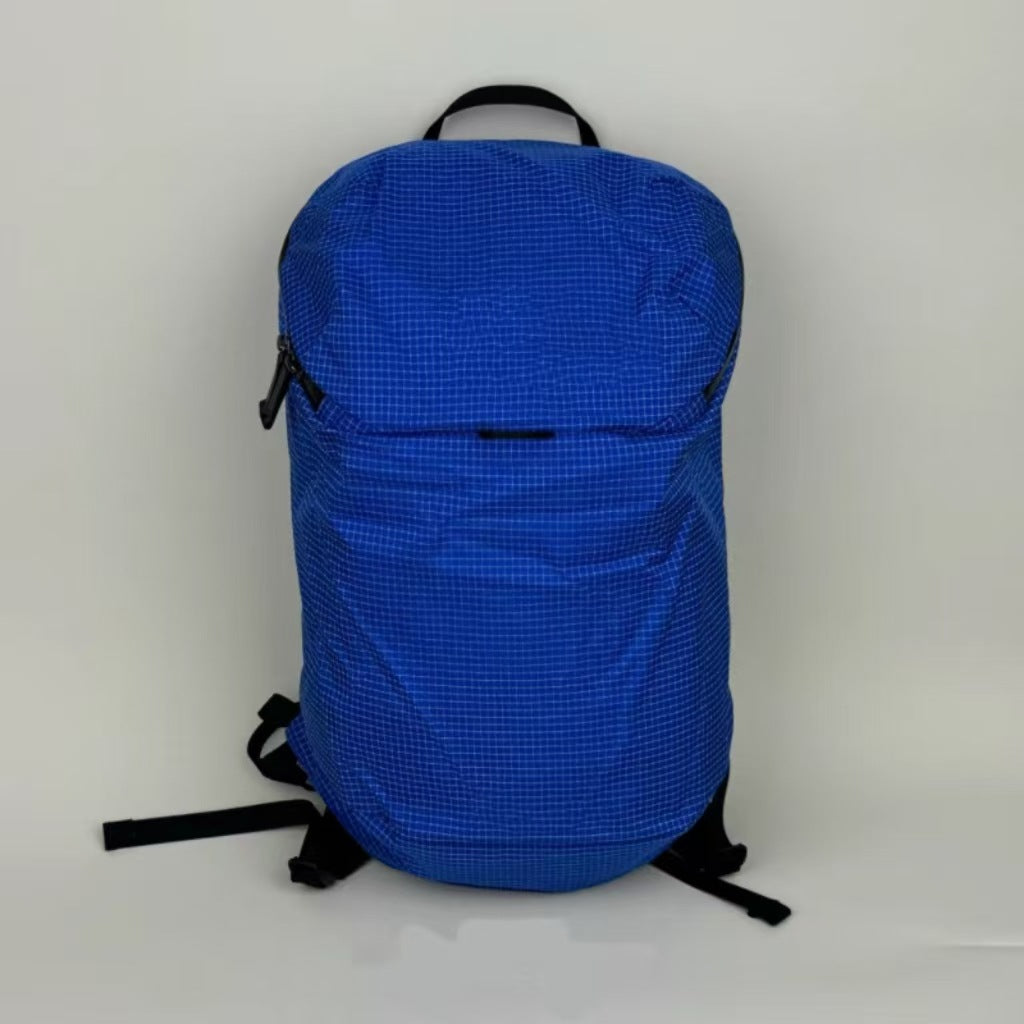 Women's & Men's & Fashion Embroidered Plaid Sport Climbing Backpacks