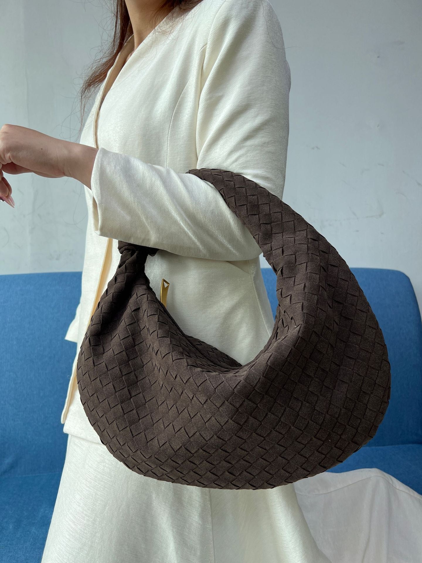 Woven Large Capacity Simple Knotted Dumpling Bags