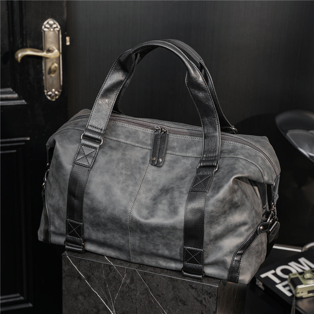 Men's Elegant Korean Fashion British Horizontal Men's Handbags