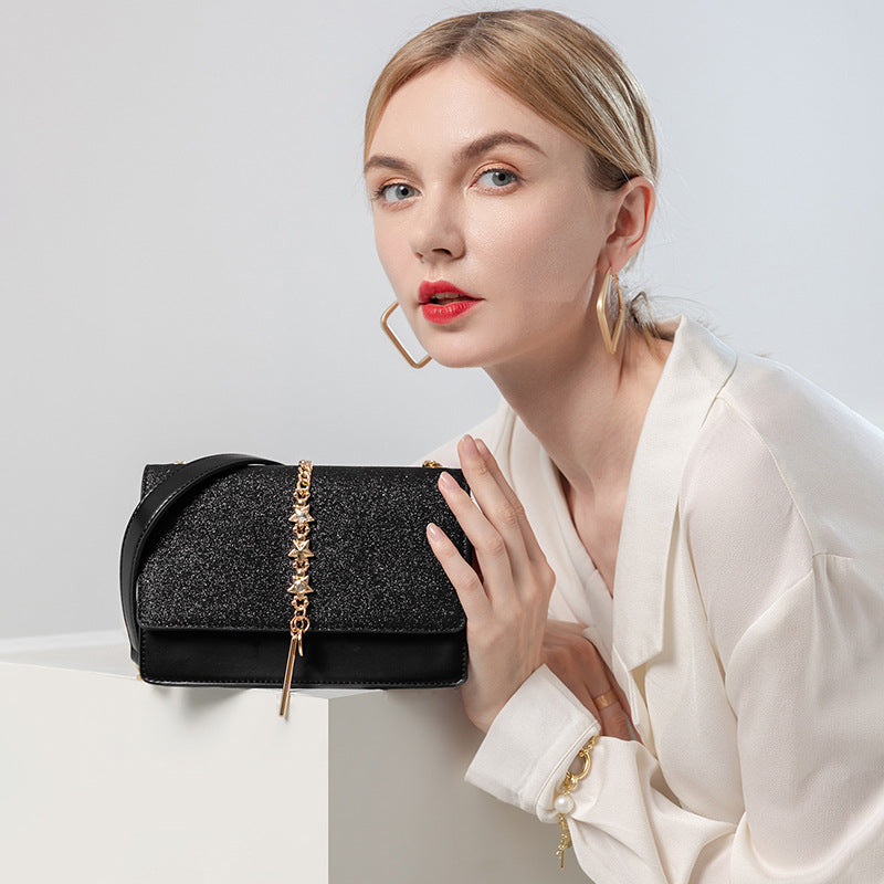 Women's Surrogate Shopping High-grade Starry Sequins Versatile Shoulder Bags