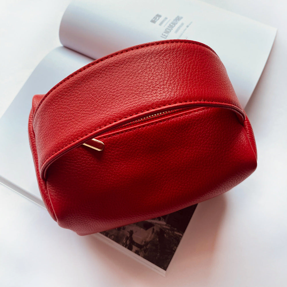 Women's Red Puffer Color Box Summer Macaron Handbags