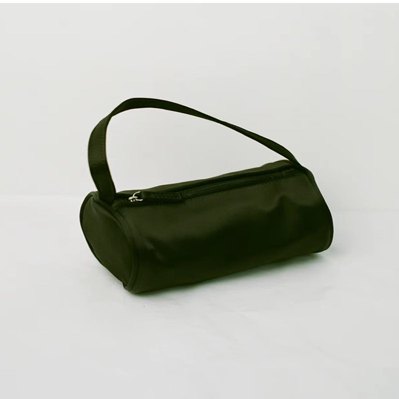 Women's Retro Handmade Satin Round Hand Holding Handbags