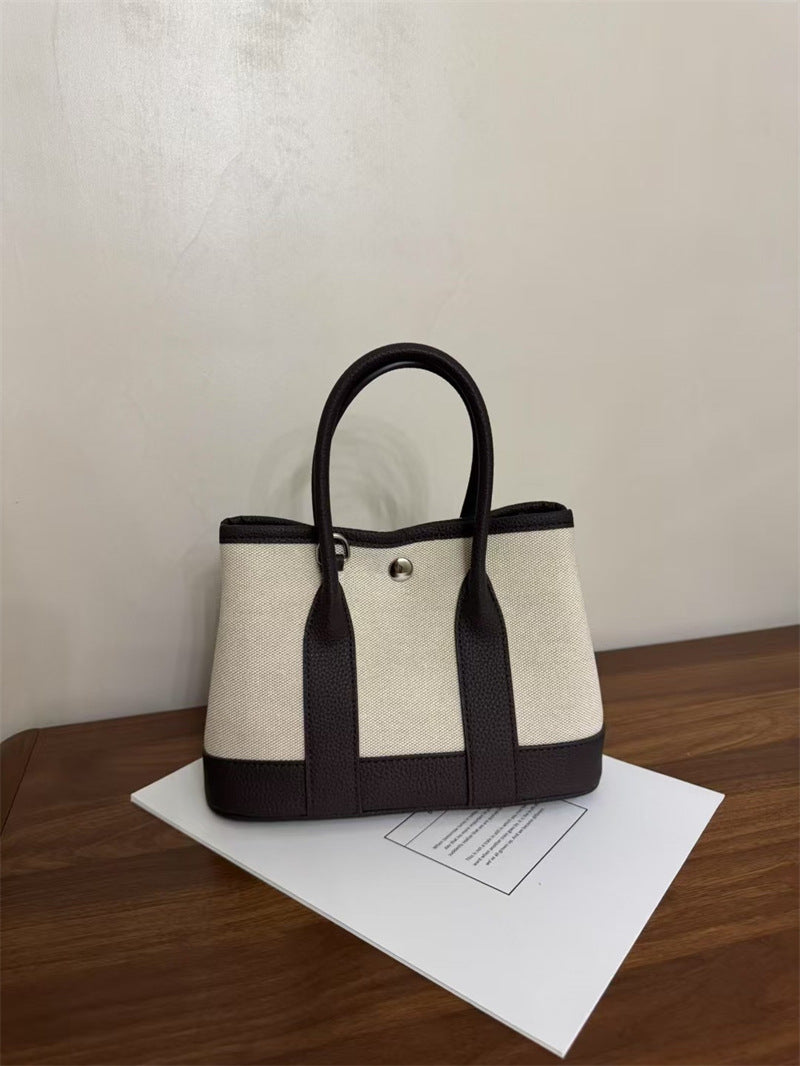 Women's Patchwork Garden Easy Matching Fashionable Contrast Color Crossbody Bags