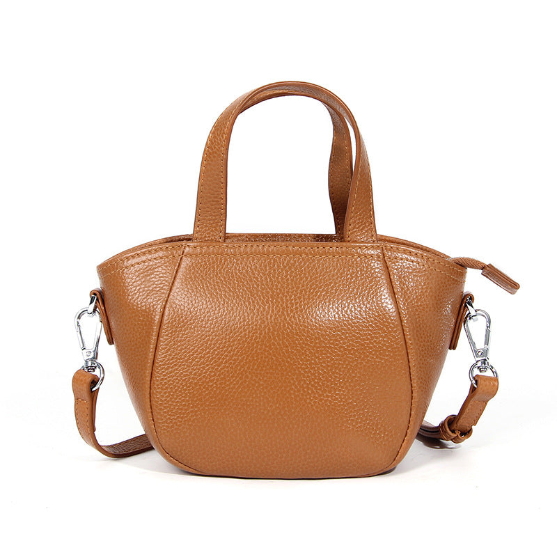 Women's High-grade Large Capacity Summer Simple Genuine Crossbody Bags