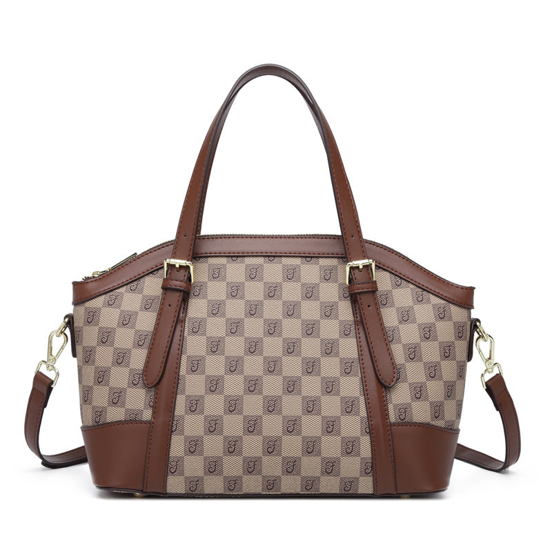 Women's Fashion Trendy Commuter Portable Large Capacity Totes Shoulder Bags