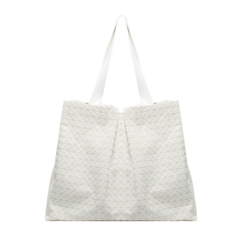 Women's Original Silicone Large Capacity Commuter Rhombus Handbags