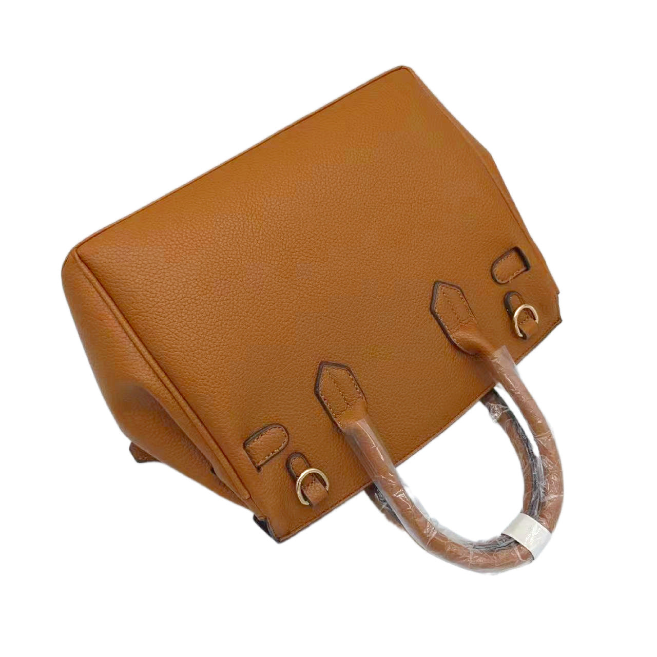 Women's Lychee Pattern Fashion Large Bride Kelly Handbags