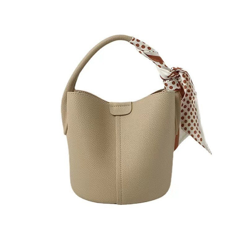 Women's Cowhide Korean Style Simple Versatile Genuine Handbags