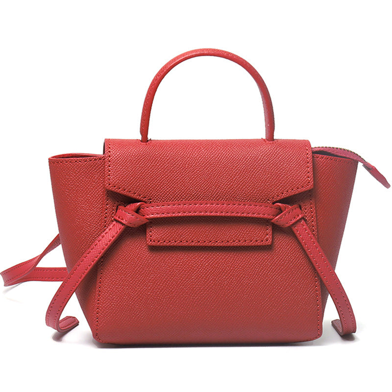 Women's Xi Palm Print Catfish Cowhide Wings Handbags