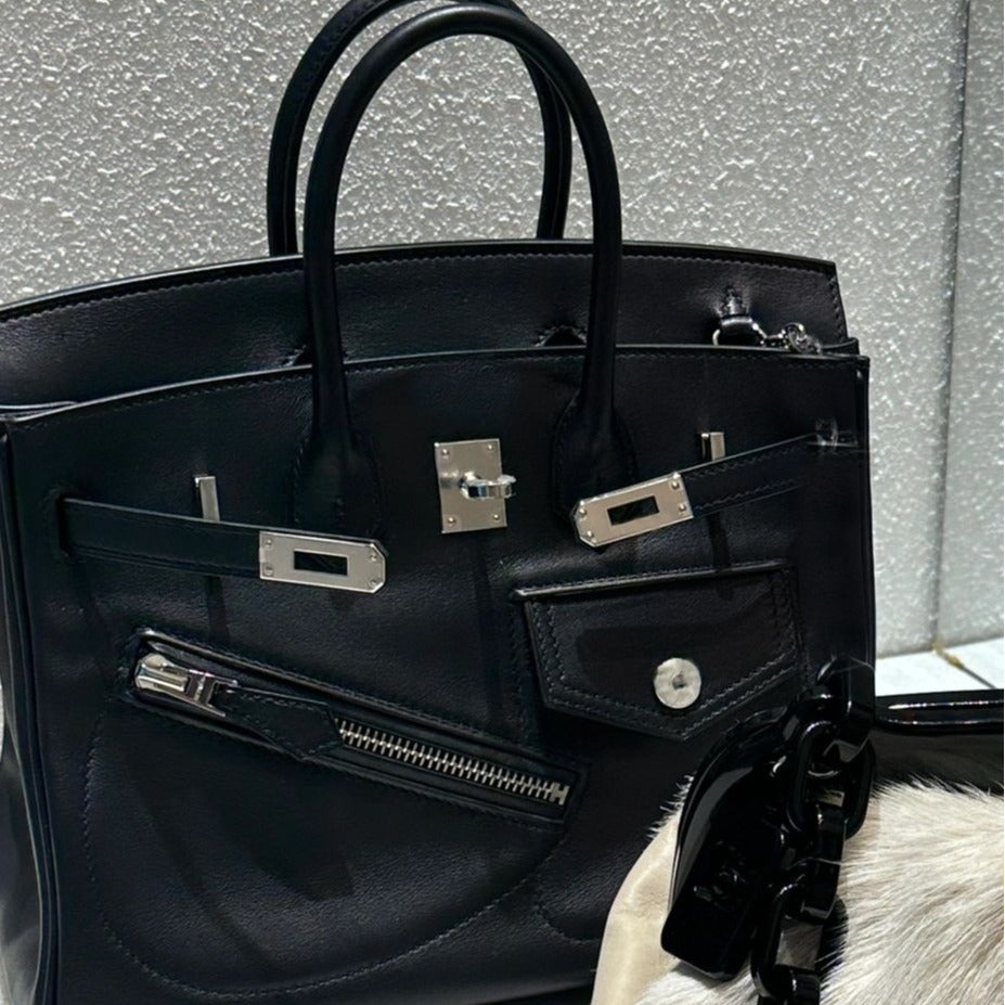 Fashionable Dark Large Capacity Pocket Design Shoulder Bags