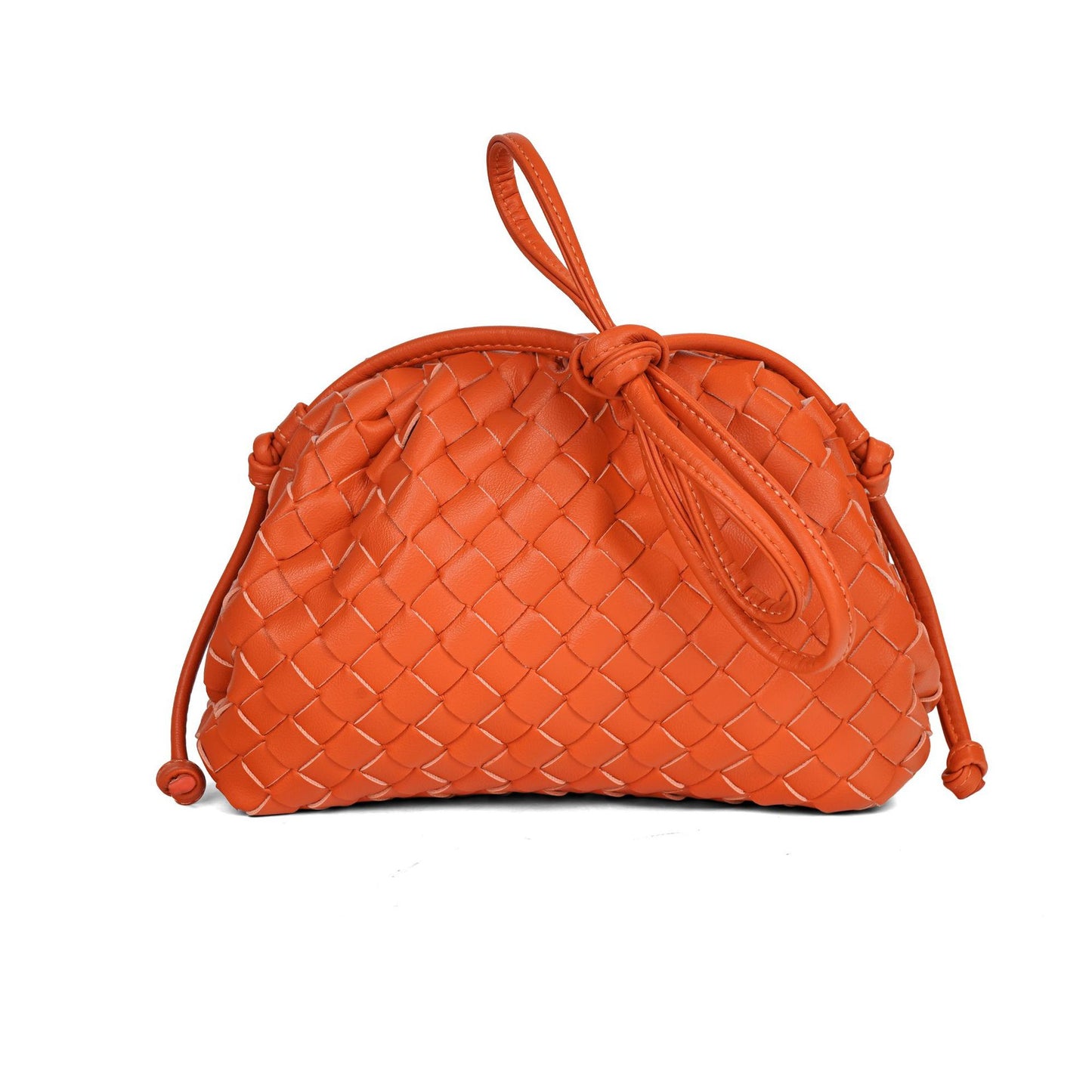 Women's Hand-woven Cloud Stylish Textured High Dumpling Crossbody Bags