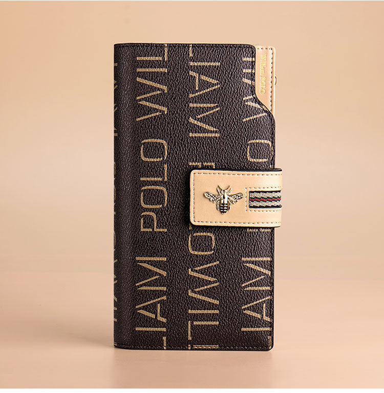 Women's Emperor Paul Female Lady Long Genuine Ladies Wallets