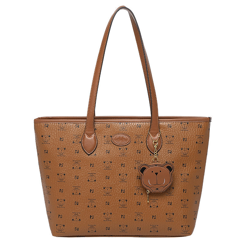 Women's Large Capacity Summer Shopping Niche Commuter Shoulder Bags