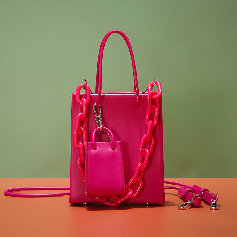 Women's Comfortable Pitaya Design Chain High-grade Crossbody Bags