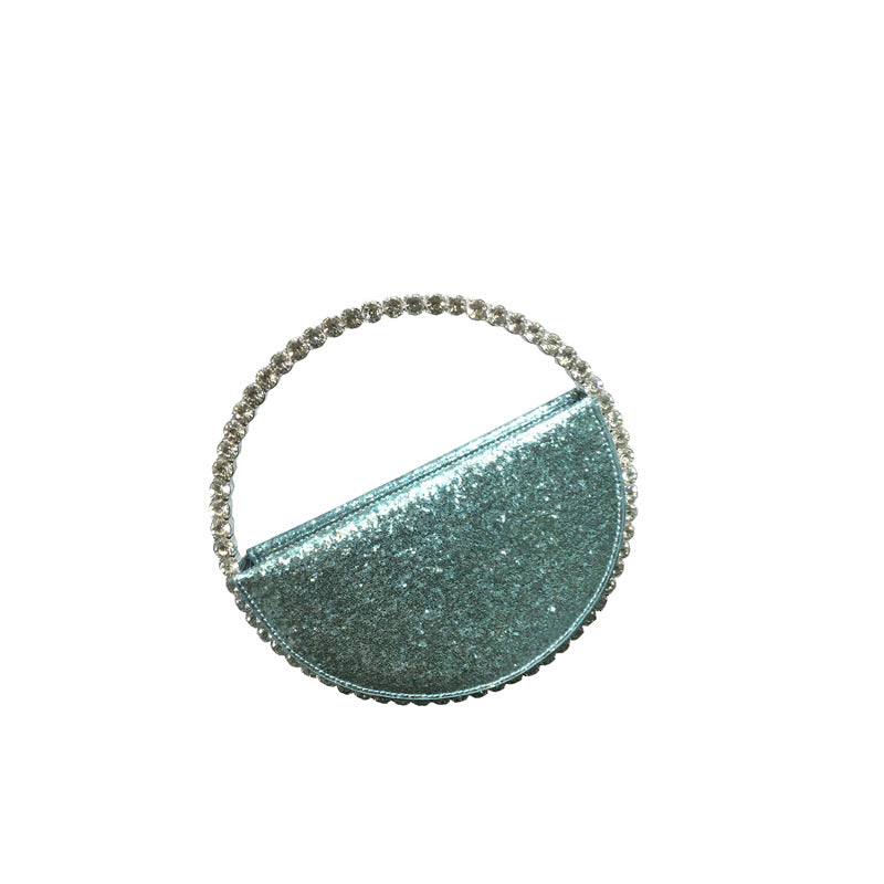 Women's Niche Rhinestone Versatile French Fashion Dinner Handbags
