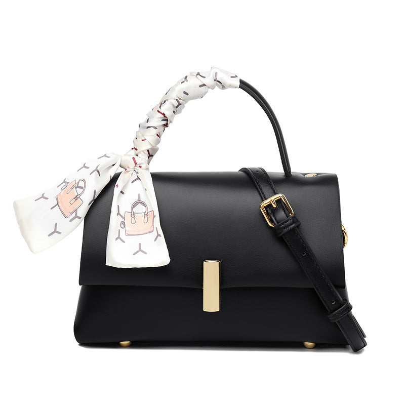 Women's Genuine Leather Scarf Trendy Korean Fashion Shoulder Bags