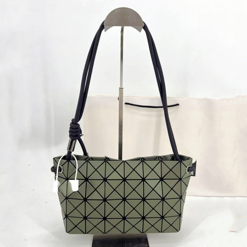 Women's Geometric Rhombus Single Life Box Shoulder Bags